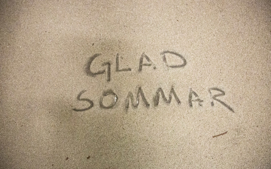 Med full fart och kraft går vi på semester