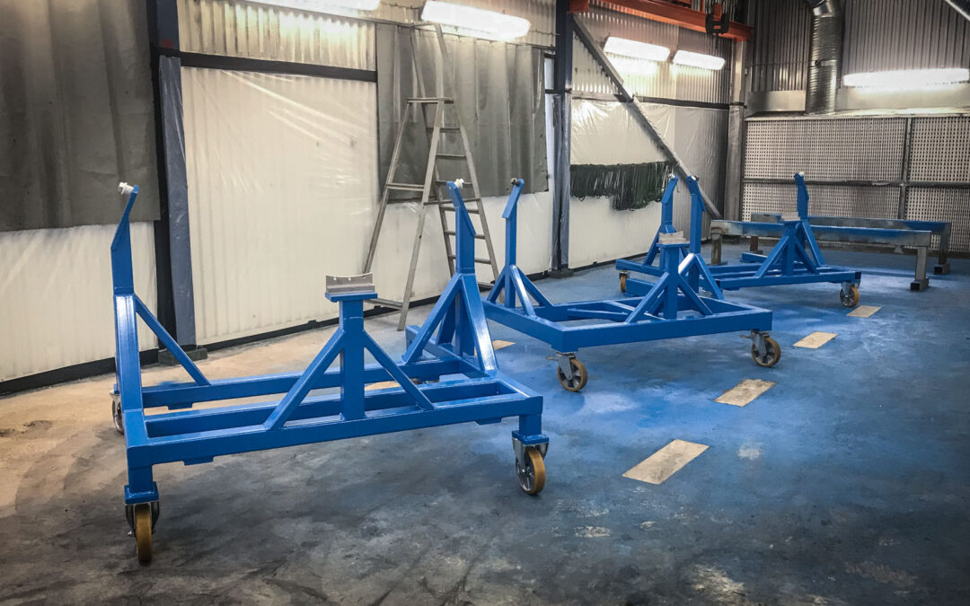 Renovering och ombyggnation av vagnar till stadens jetmotortillverkare