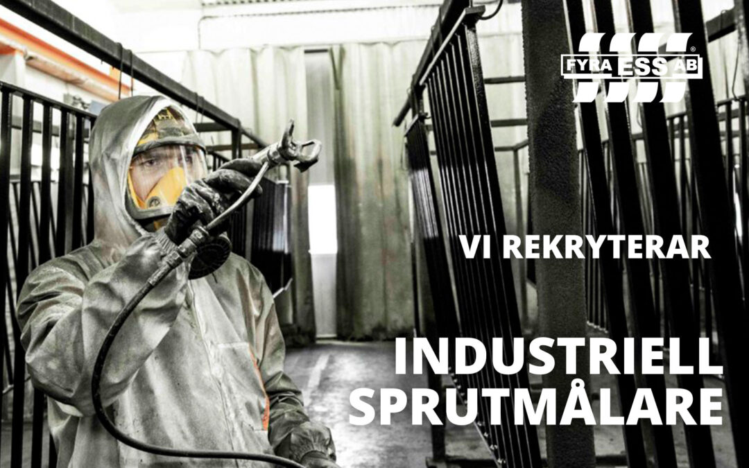 Fyra Ess söker industriell sprutmålare