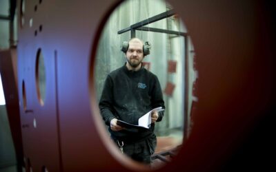 Ritningsläsning är ett viktigt ämne på schemat